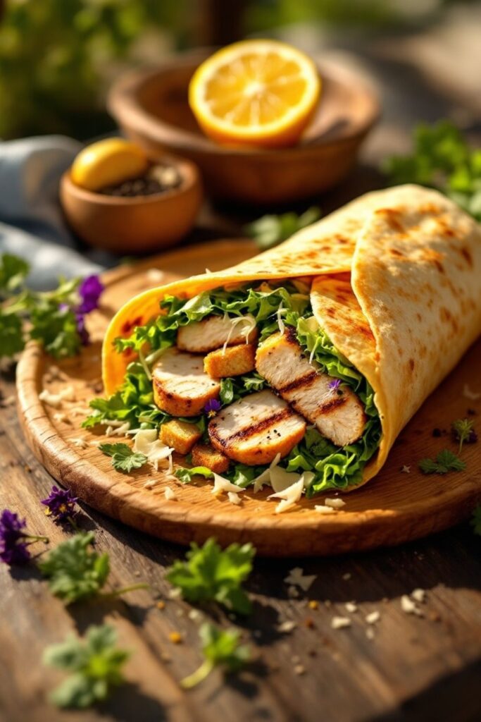 Chicken Caesar Wrap