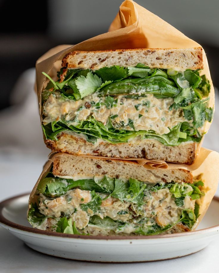 Chickpea Salad Sandwich