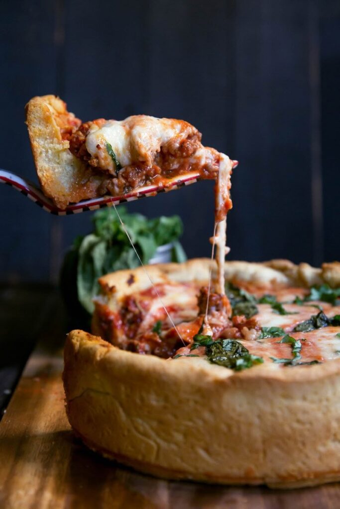 Deep-Dish Pizza