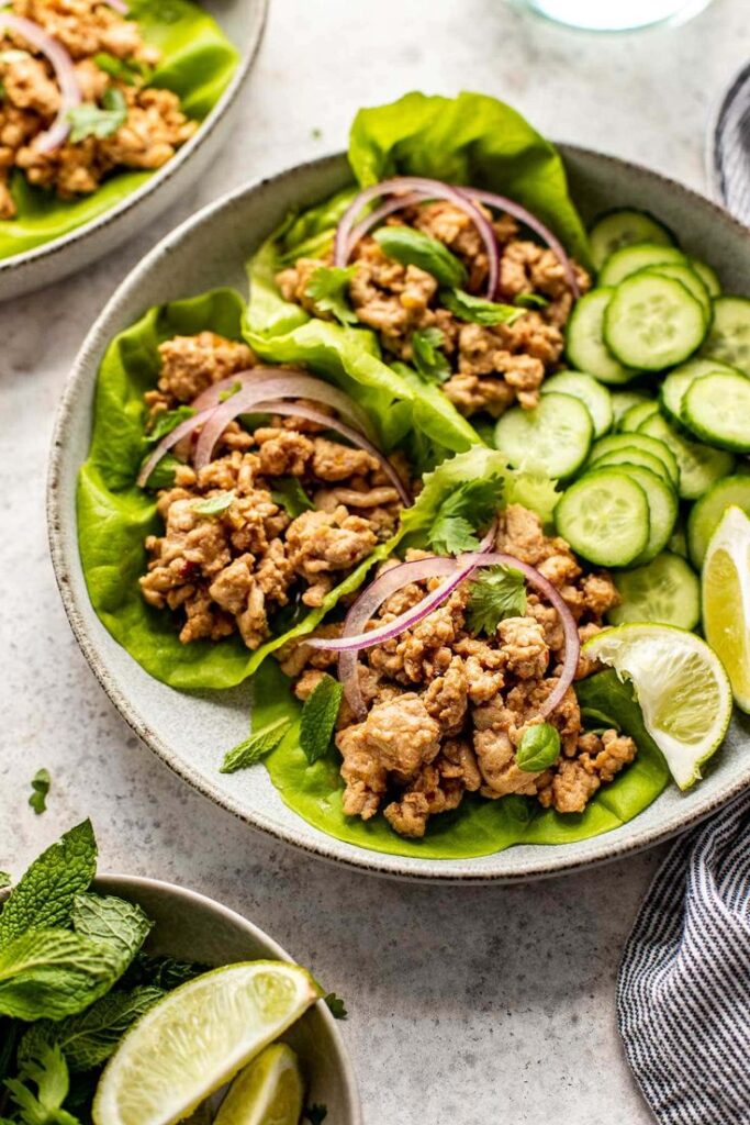 Larb (Spicy Meat Salad)