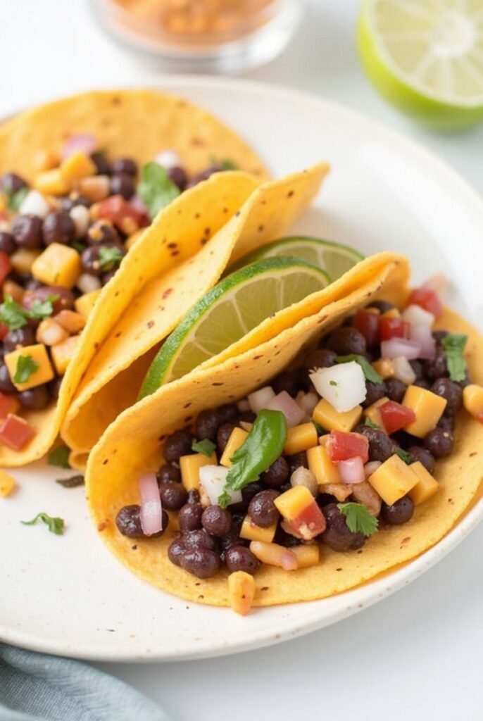  Sweet Potato and Black Bean Tacos